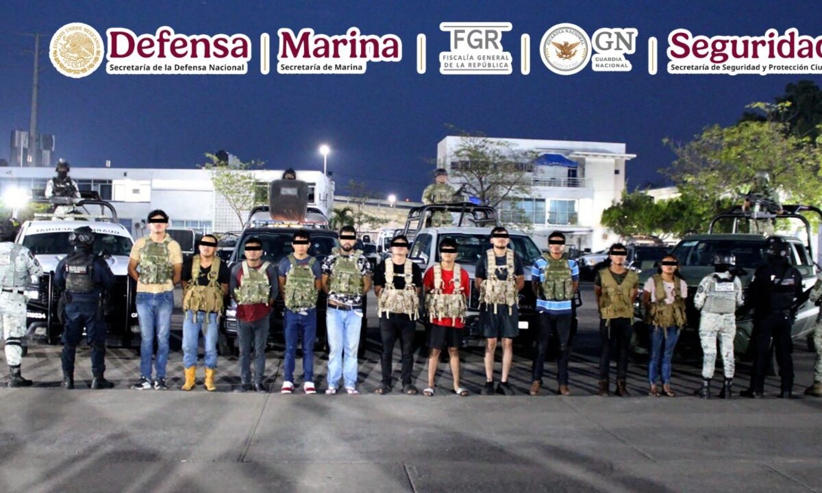 Detienen a 11 personas implicadas con el CJNG, incluidos “El Pitufo”