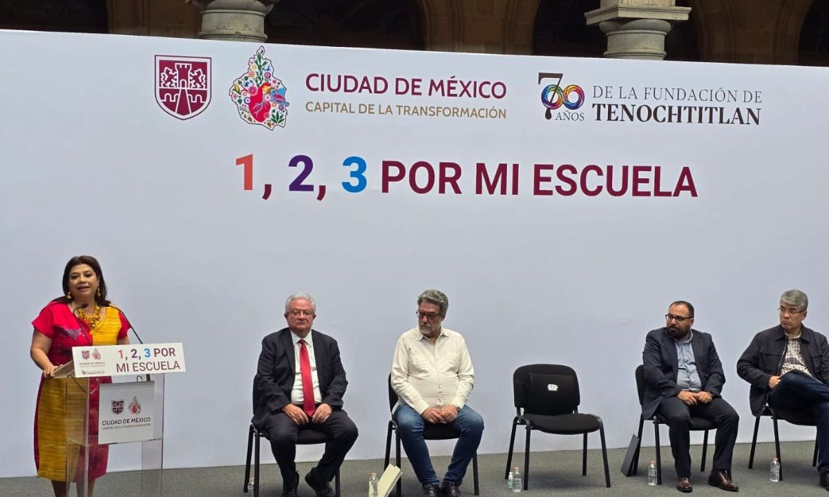 Escuelas de CDMX tendrán inversión de más de 2 mil mdp en 2025