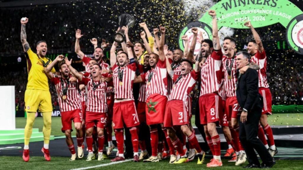 El Olympiakos es el tercer campeón de la Conference League tras vencer a la Fiorentina.