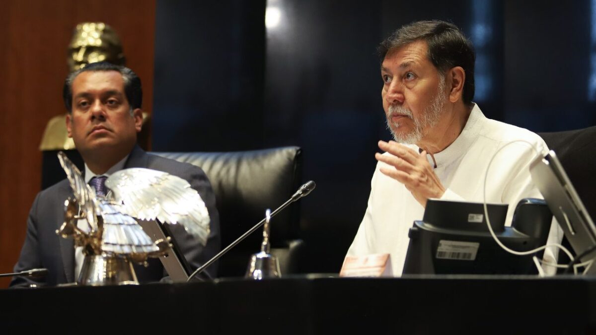 EU debe explicar retiro de visa a gobernadora de BC: Fernández Noroña