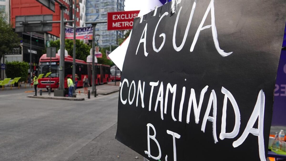 El PAN exigió una disculpa pública por contaminación de agua con diésel en la alcaldía Benito Juárez.