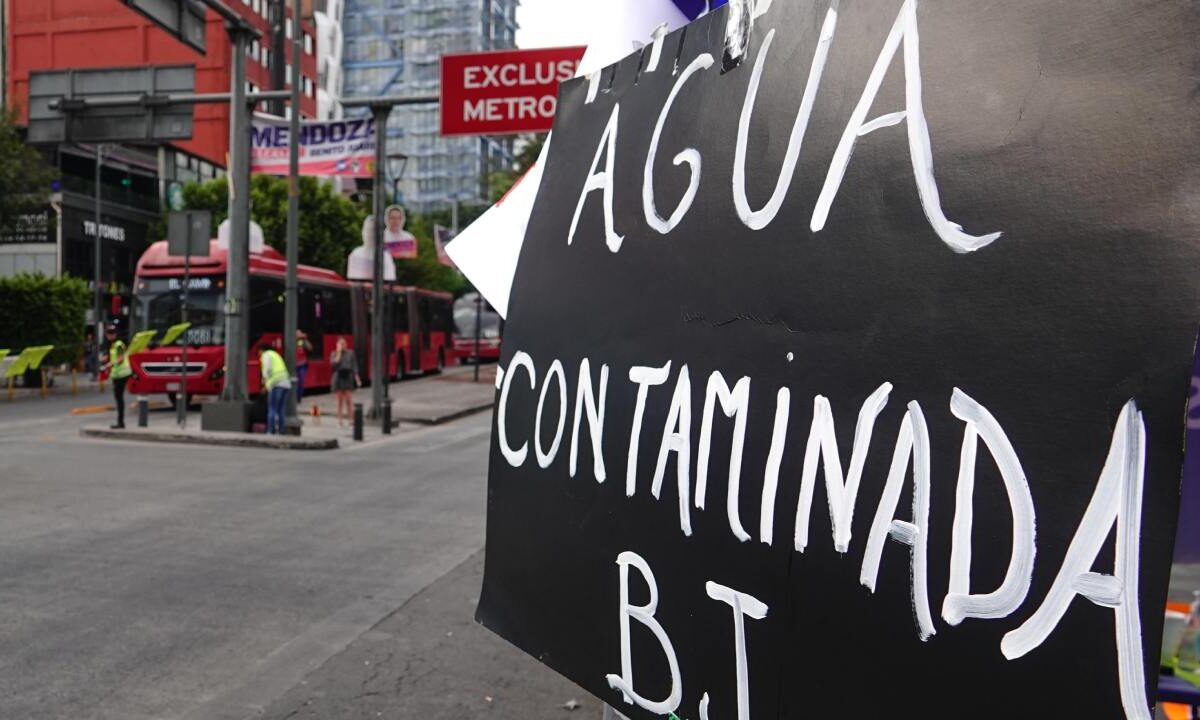 El PAN exigió una disculpa pública por contaminación de agua con diésel en la alcaldía Benito Juárez.