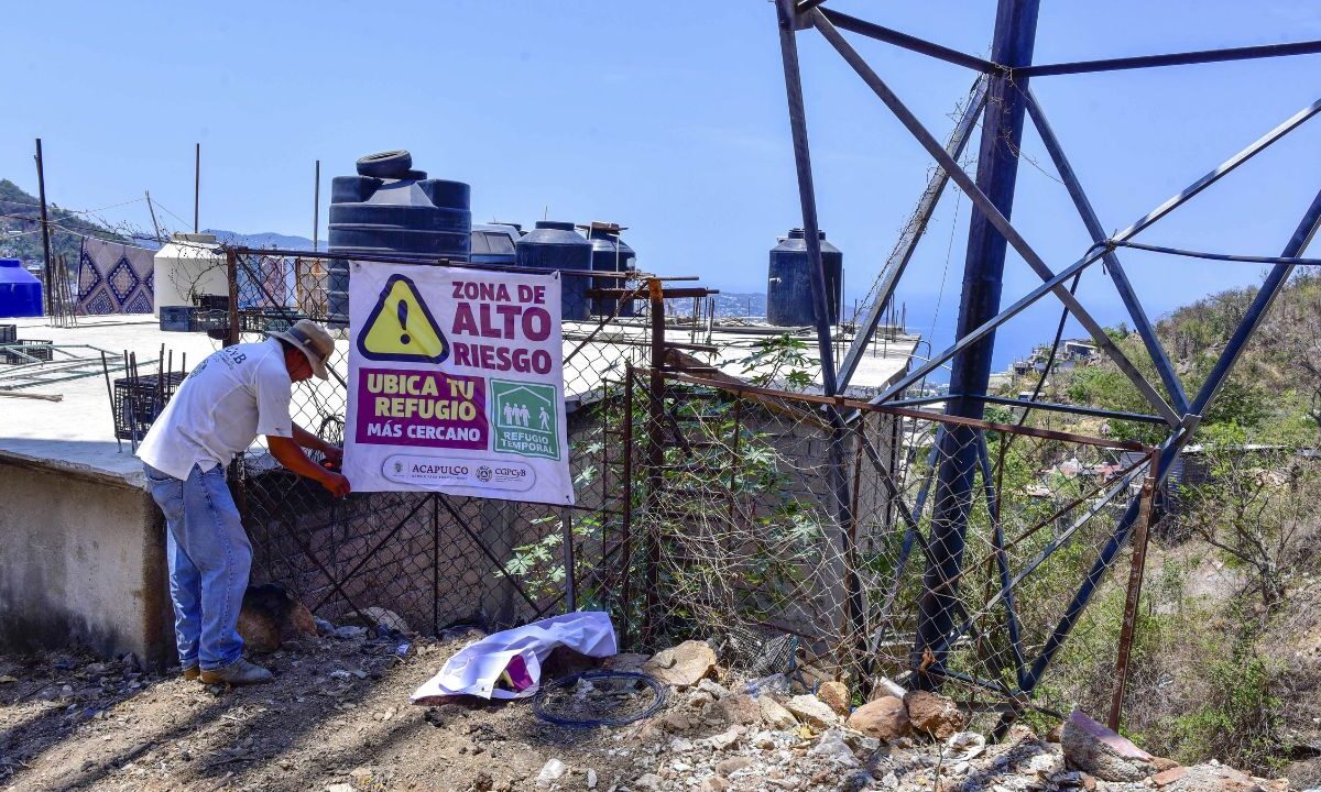 En algunas zonas de alto riesgo ya se ha alertado a la población sobre la posibilidad de que llegue el huracán Alvin.