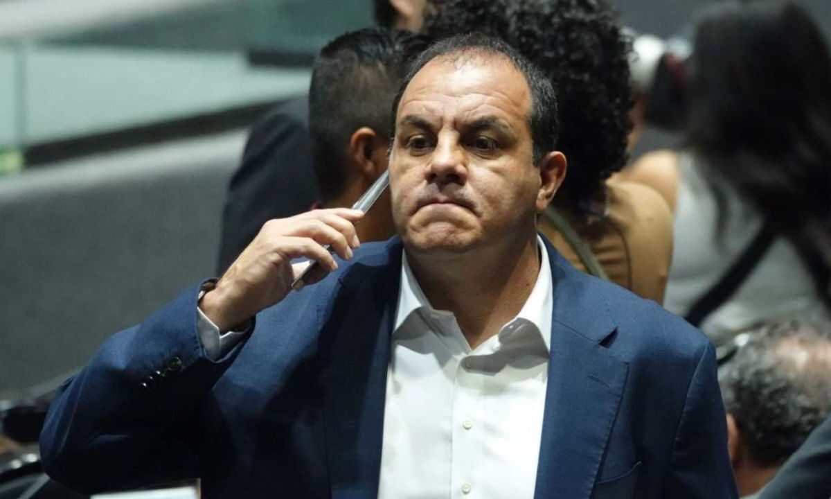 Cuauhtémoc Blanco, diputado de Morena.
