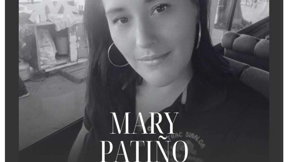 La Fiscalía General del Estado de Sinaloa sigue 2 líneas de investigación en el feminicidio de la activista María Dolores.