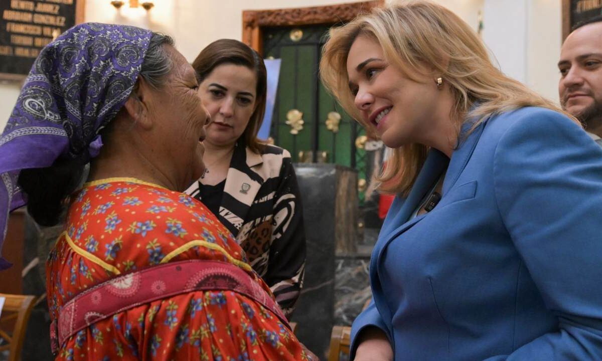 La gobernadora de Chihuahua, Maru Campos, garantizó justicia incluyente a los pueblos originarios.