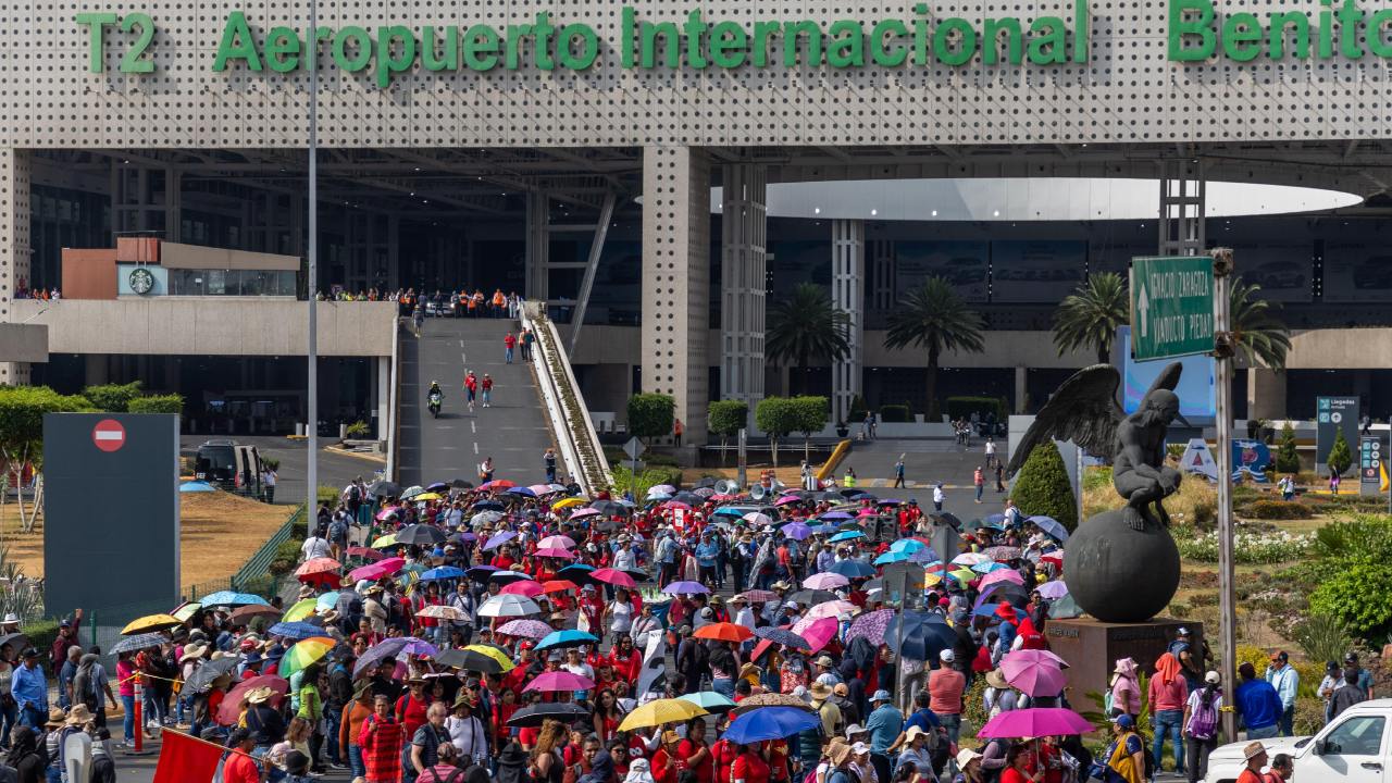 El Gobierno Federal lamentó las afectaciones en CDMX, provocadas por las movilizaciones de la CNTE.
