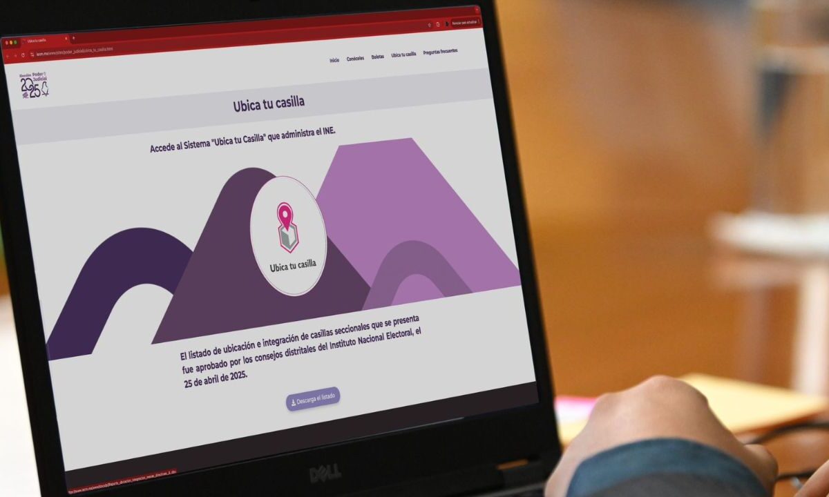 El Instituto Electoral de la Ciudad de México invitó a consultar la ubicación de los domicilios donde serán instaladas las Casillas Seccionales Únicas para votar por los 137 cargos en la elección judicial del próximo 1 de junio.