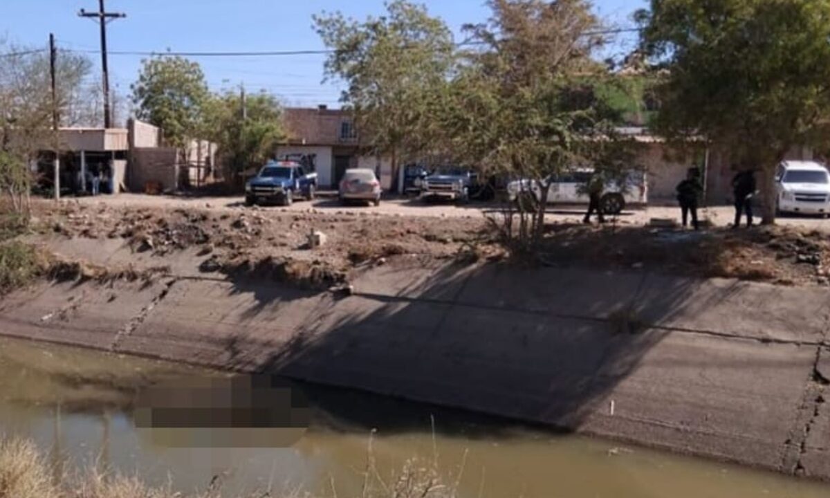 Hallan cuerpo en canal de San Lorenzo, Culiacán