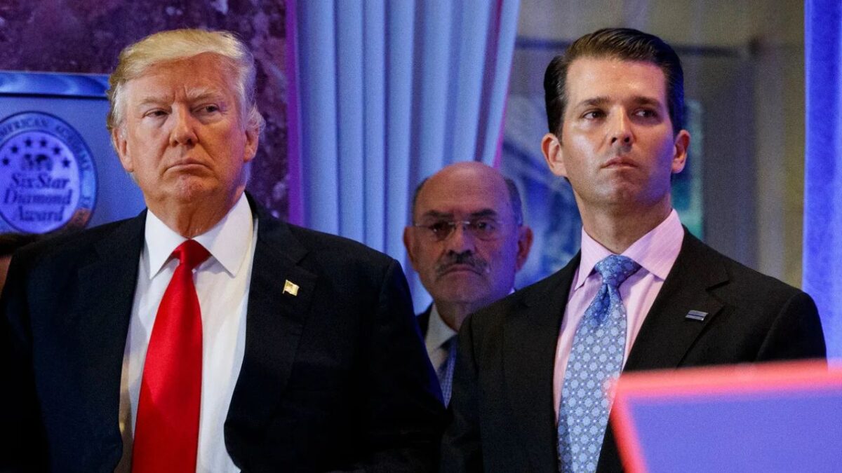 Hijo de Donald Trump no descarta postularse a la presidencia en el futuro