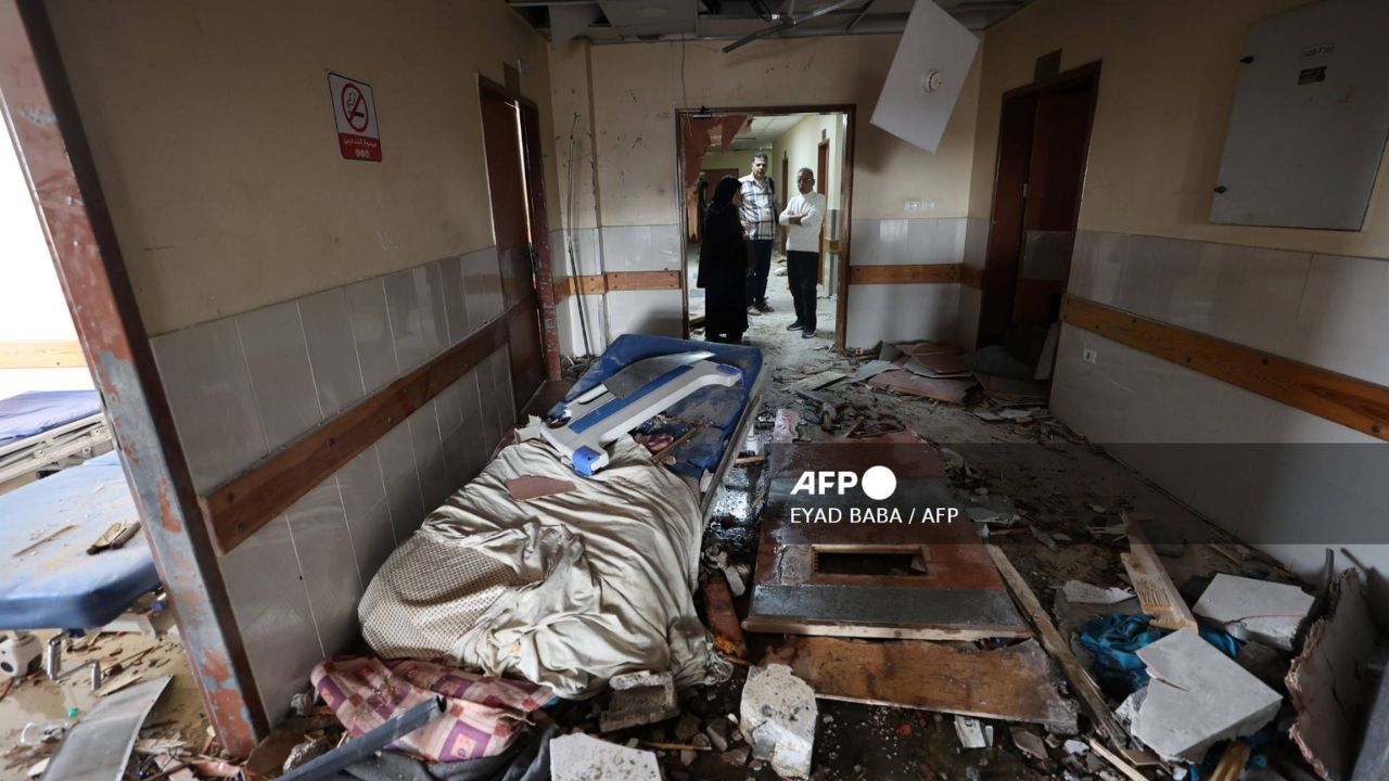 bombardeo a hospital en Gaza