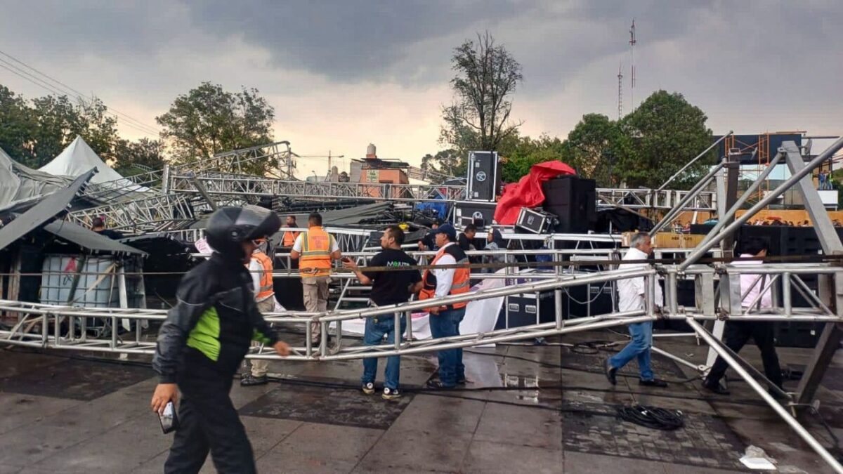 Lesionados por colapso de escenario en la explanada de la GAM ya salieron del hospital: Janecarlo Lozano.