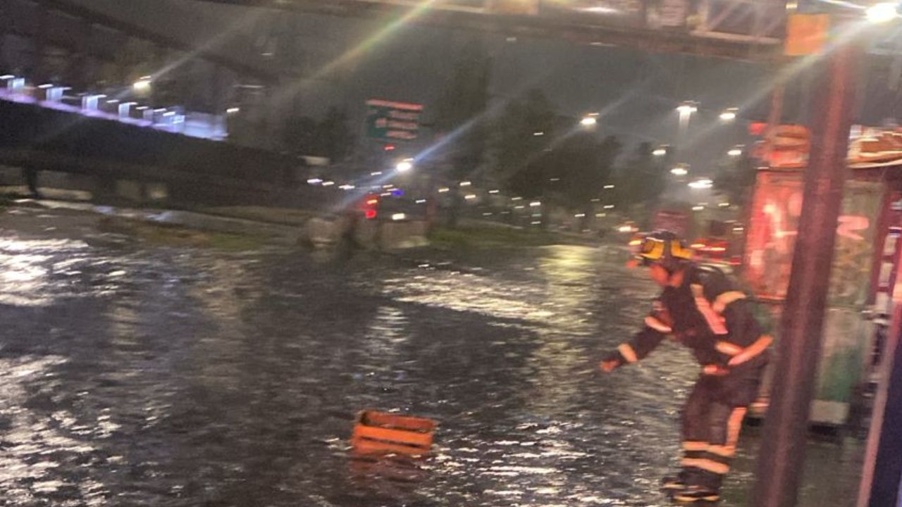 lluvias fuertes en Azcapotzalco