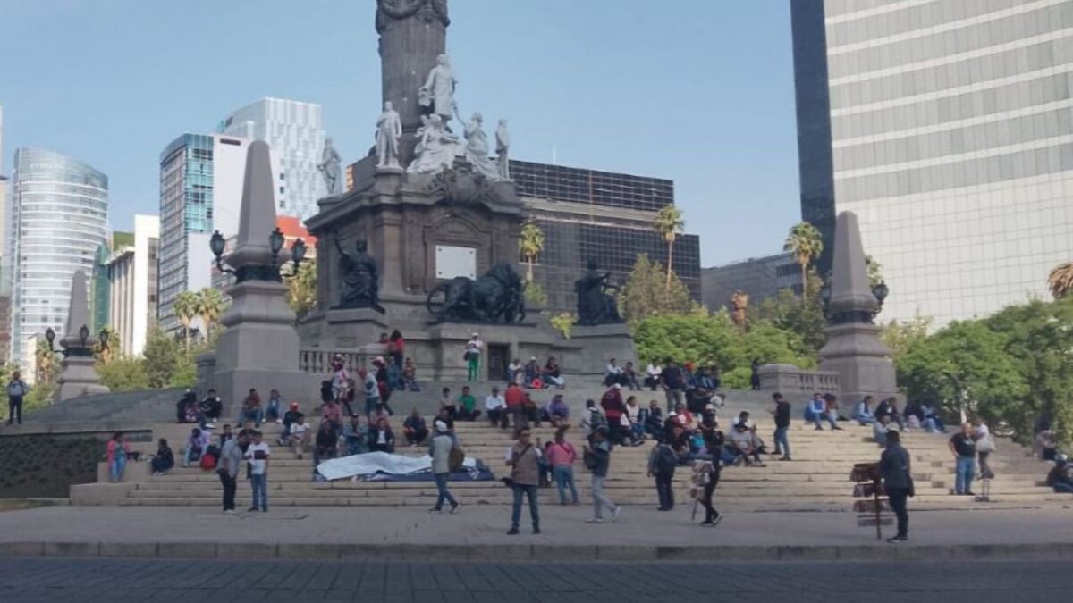 Marcha CNTE del Ángel de la independencia; estas son alternativas viales