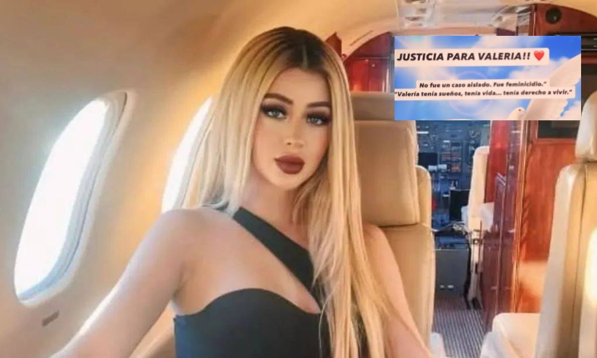 Convocan a marcha para exigir justicia por el asesinato de la influencer Valeria Márquez.