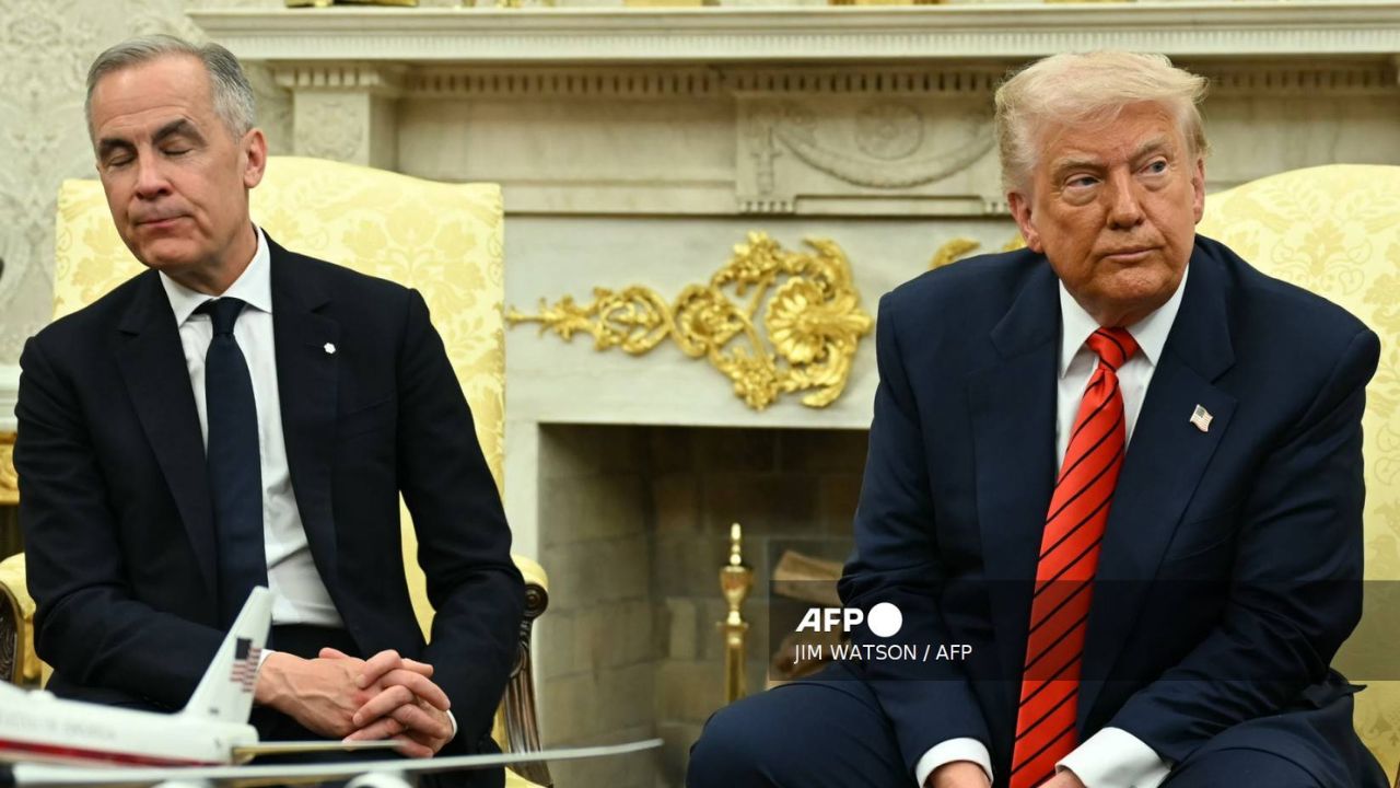 Reunión entre Carney y Trump