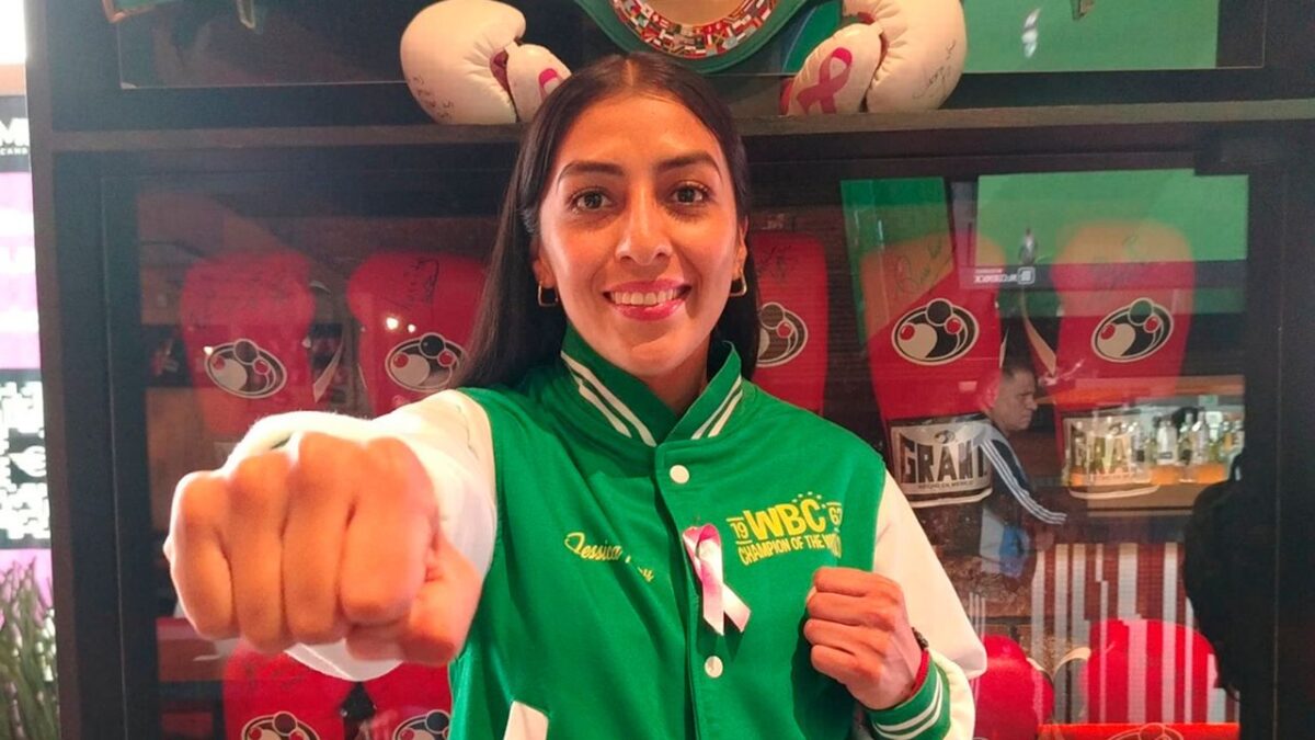 Yesica Nery Plata nunca ha trabajado con promotores y es ella junto a su padre quienes negocian cada una de sus peleas