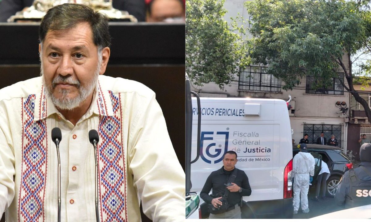 Noroña politiza asesinato de colaboradores de Clara Brugada