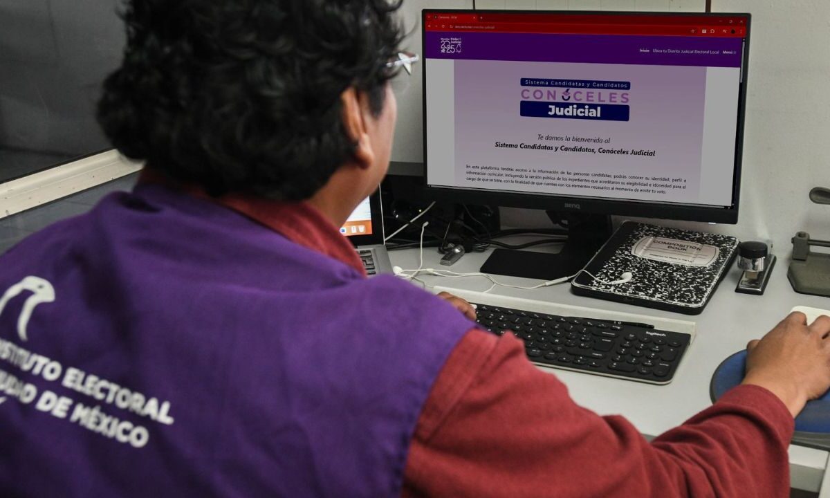 Al 22 de mayo, 593 de los 607 candidatos registrados para ocupar la elección judicial local cumplieron con la captura, carga y envío de información al sistema “Conóceles Judicial” del Instituto Electoral de la Ciudad de México (IECM), cifra que representa un 97.7 por ciento.