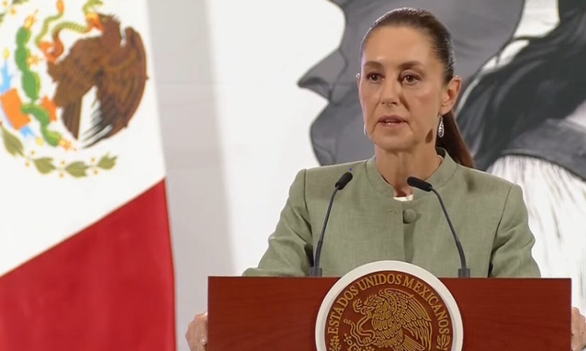 Sheinbaum asegura que la oposición busca la intervención de EU a México