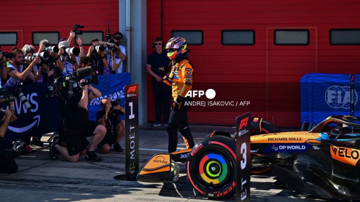 Oscar Piastri se queda con la 'pole position' del GP de Emilia-Romagna.