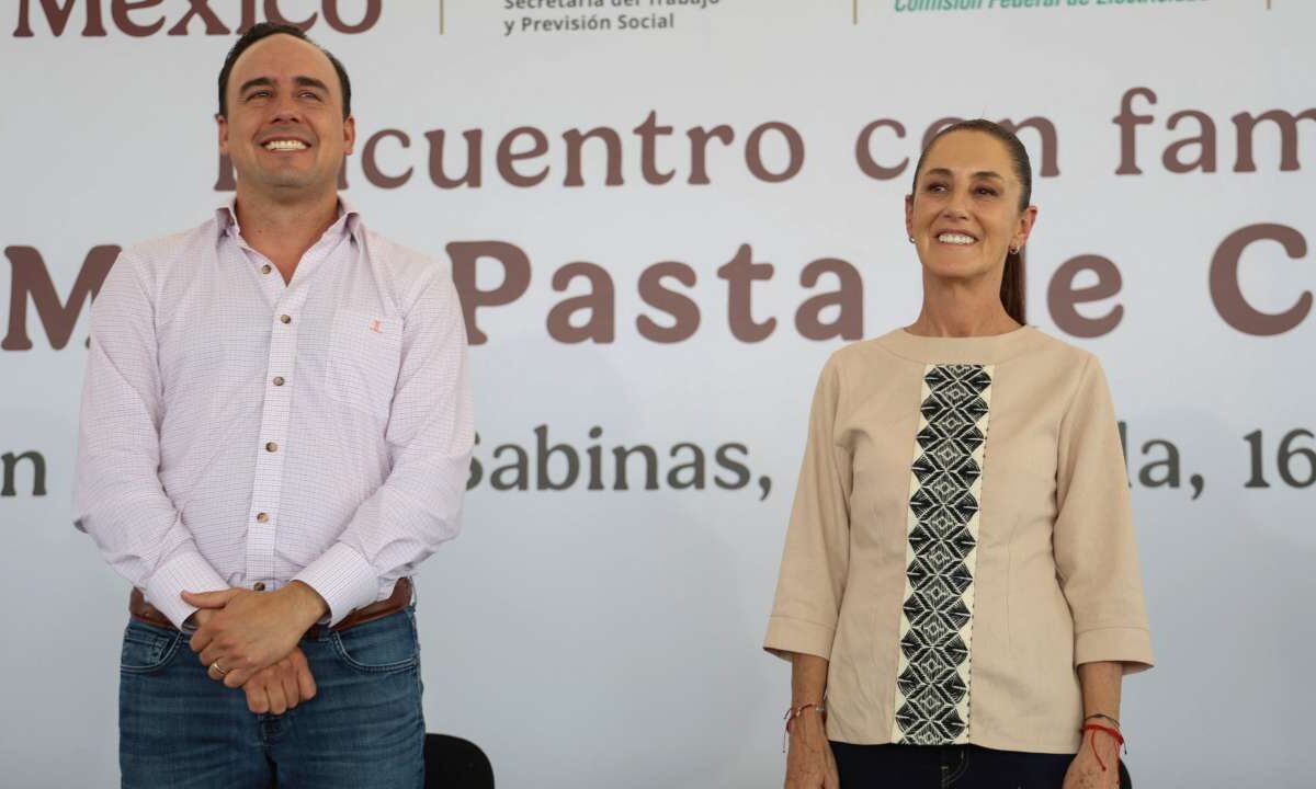Sheinbaum subrayó que el Gobierno no se irá de la mina de Pasta de Conchos hasta que se dé con las 63 víctimas.