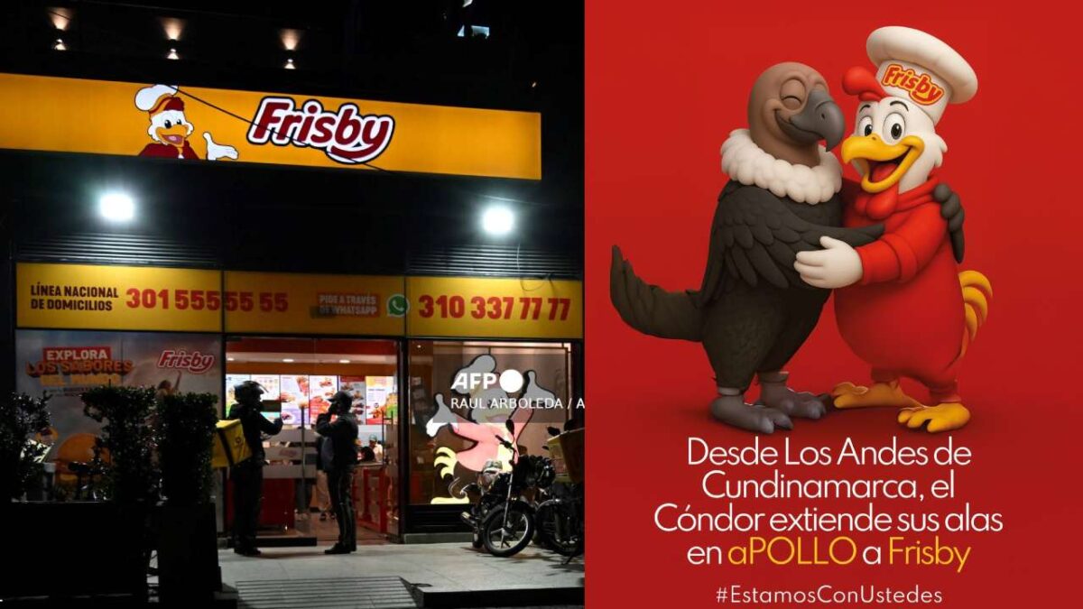 Con el juego de palabras de apoyo, en este caso "apollo" , cadenas de comida, empresas y personas respaldaron a la pollería Frisby.