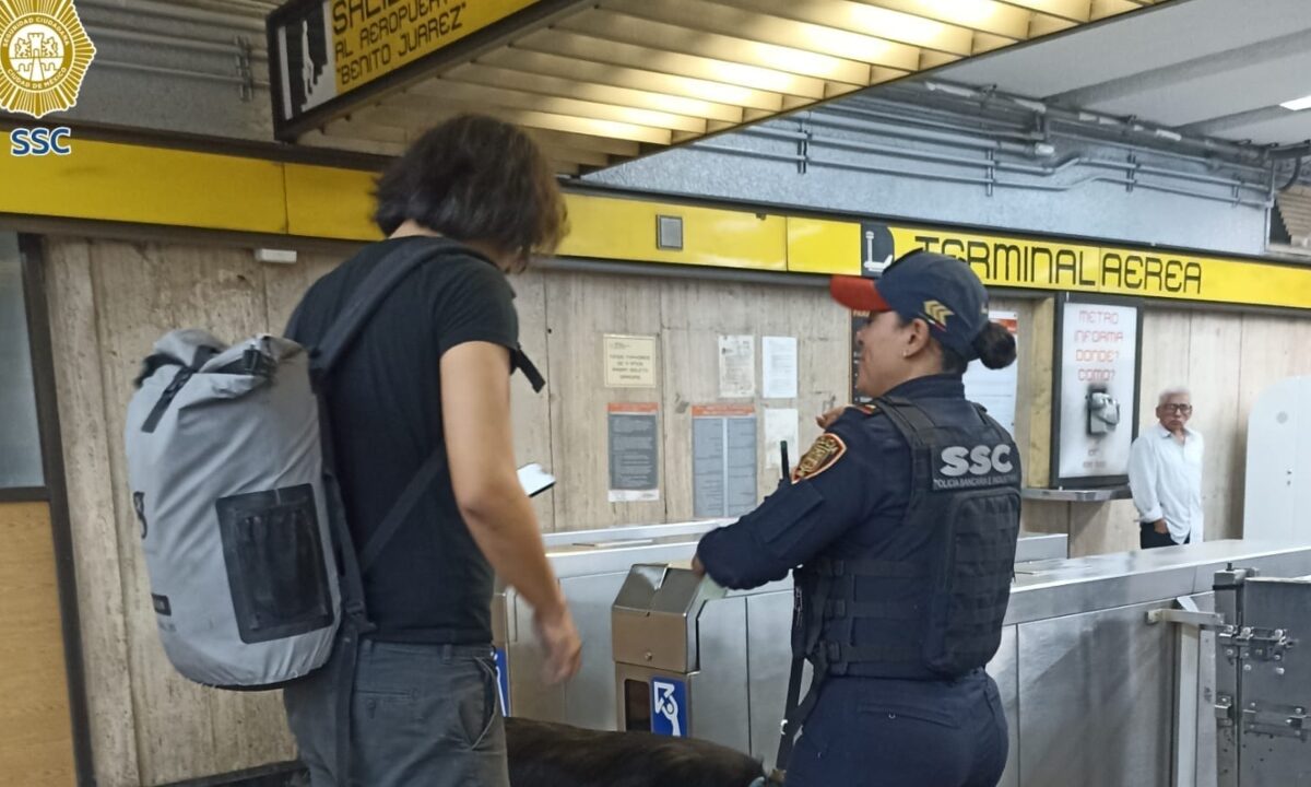 SSC apoya a pasajero estadounidense con padecimiento de ansiedad
