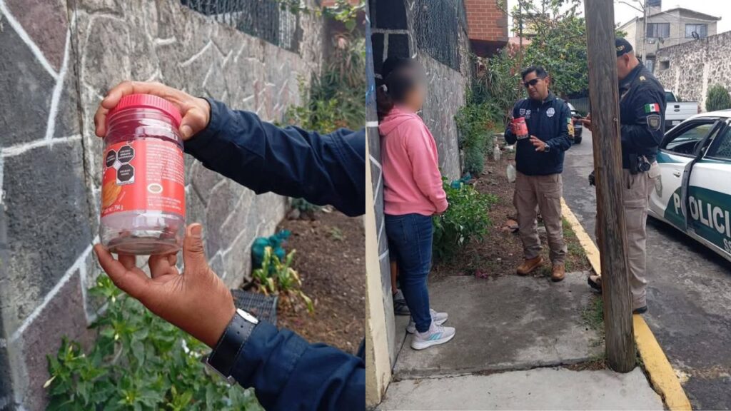Elementos de la Brigada de Vigilancia Animal, de la policía capitalina, resguardaron a una serpiente hallada en una casa en Xochimilco.