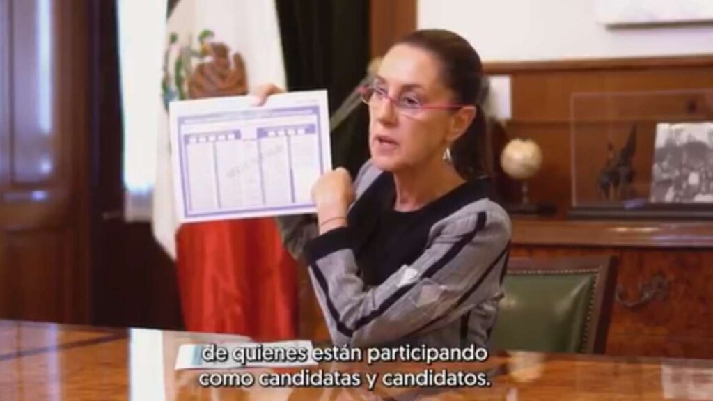 Sheinbaum Pardo difundió un clip en el que presenta la forma de cómo participar en el proceso.
