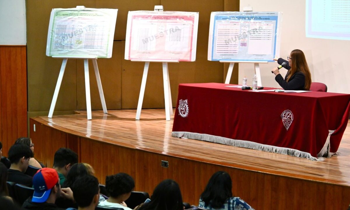 Practica IECM voto de elección judicial entre estudiantes