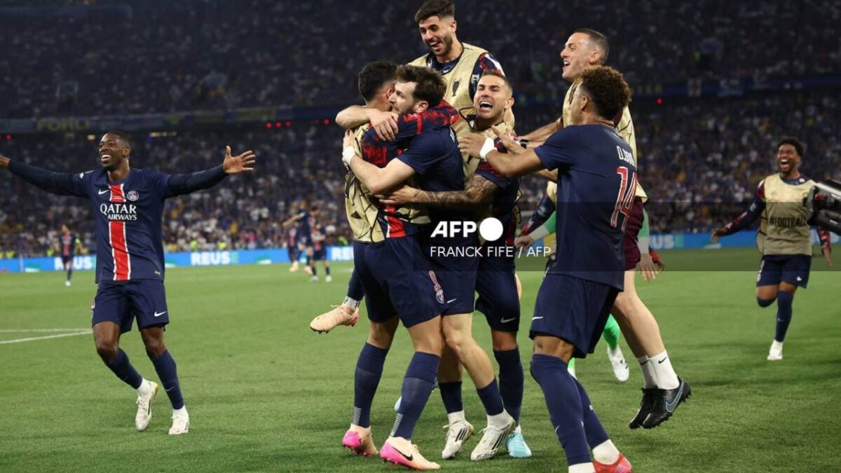 Este sábado, el PSG se coronó campeón de la Champions League tras vencer en la final al Inter de Milan.