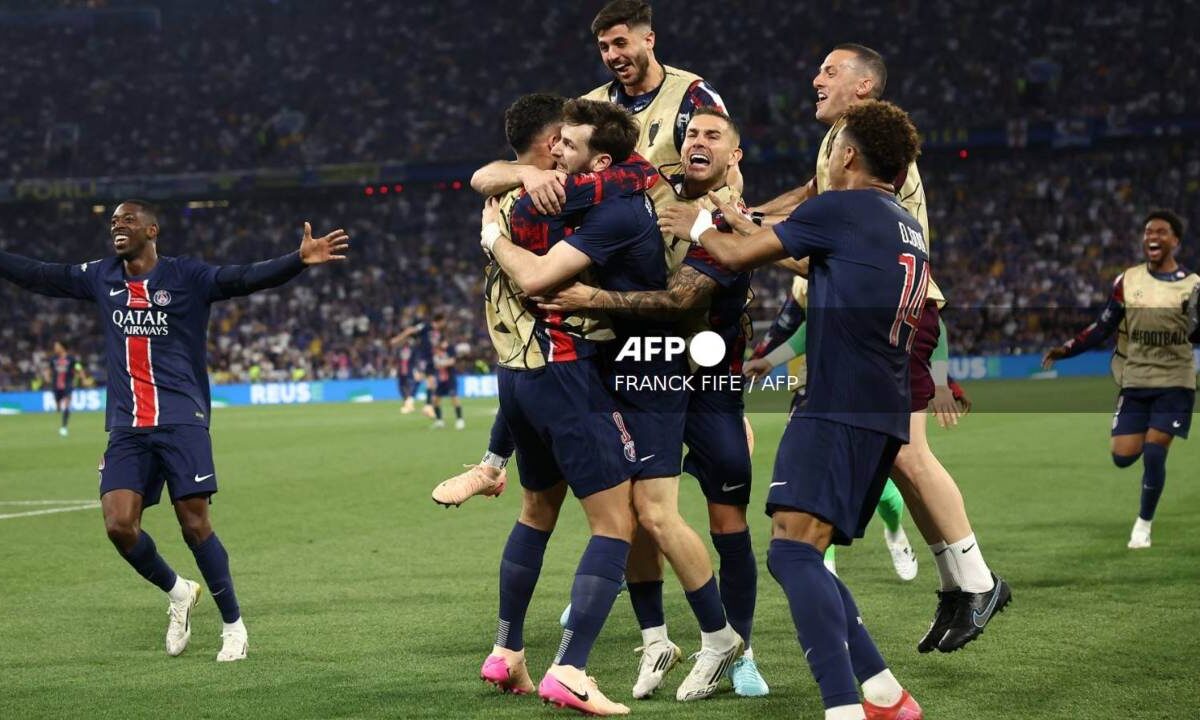Este sábado, el PSG se coronó campeón de la Champions League tras vencer en la final al Inter de Milan.