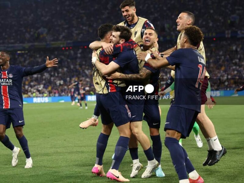 PSG se corona campeón de la Champions League