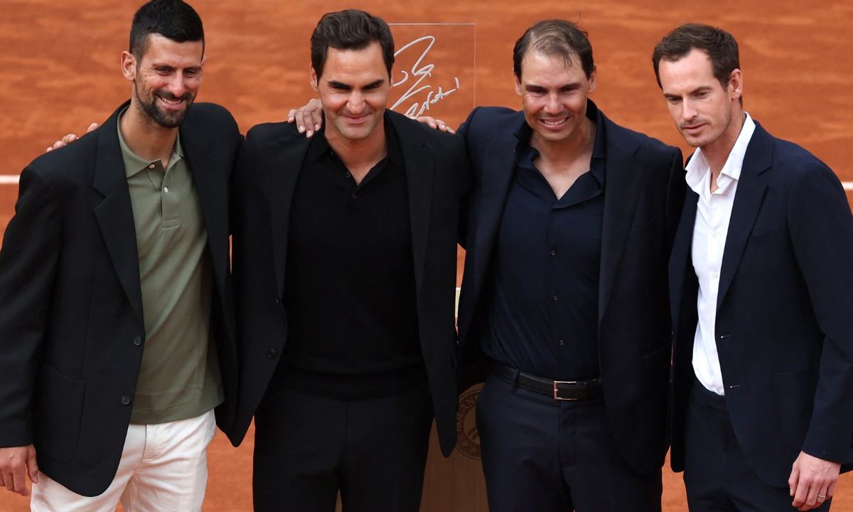 Rafael Nadal indicó que no había hecho ninguna aparición especial en otros torneos, para reservarse a este homenaje en el GS.