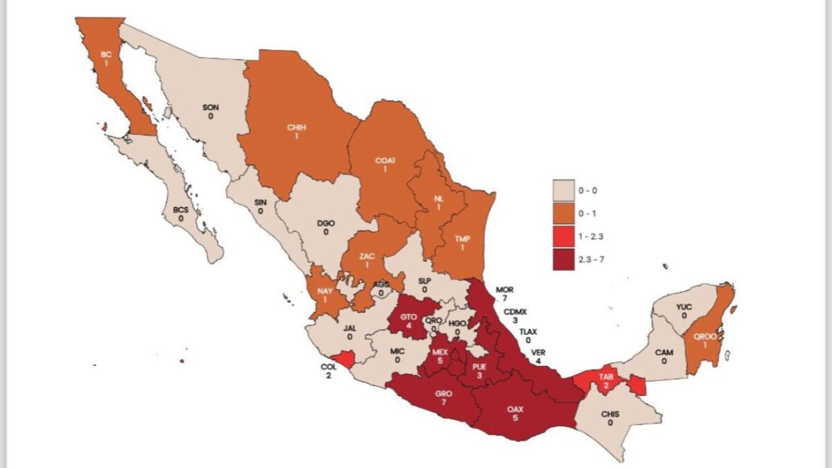 En el primer trimestre de 2025, la consultora Integralia identificó 104 casos de violencia política, 50 corresponden a homicidios.