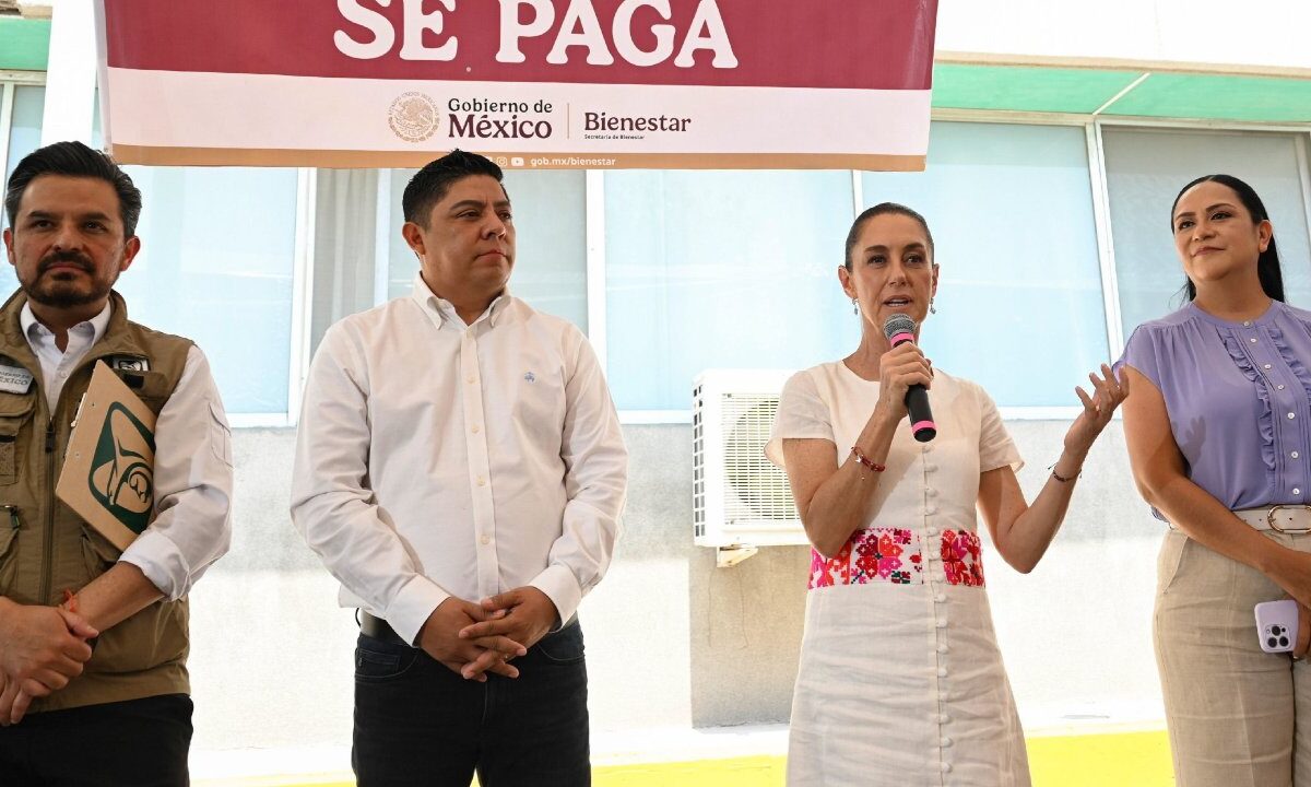 La presidenta Claudia Sheinbaum dijo que renunció a nombrar a los ministros para que los eligiera el pueblo.