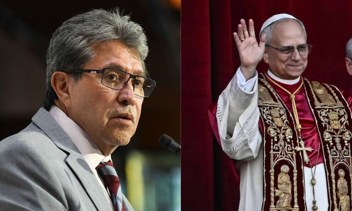Ricardo Monreal, coordinador de los diputados de Morena, celebró la elección del Papa León XIV recordando su conexión con el Papa Francisco.