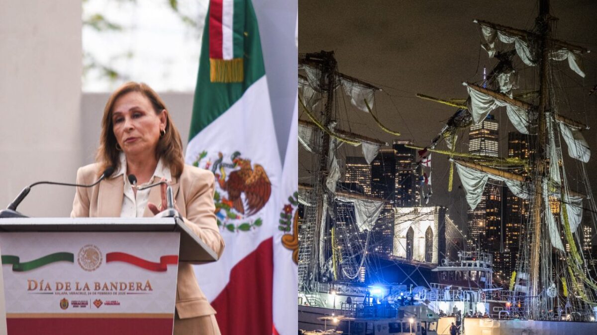 La gobernadora de Veracruz, Rocío Nahle, lamentó el fallecimiento de la cadete veracruzana América Yamilet Sánchez, tras la colisión del buque Cuauhtémoc con el Puente de Brooklyn, en Nueva York,
