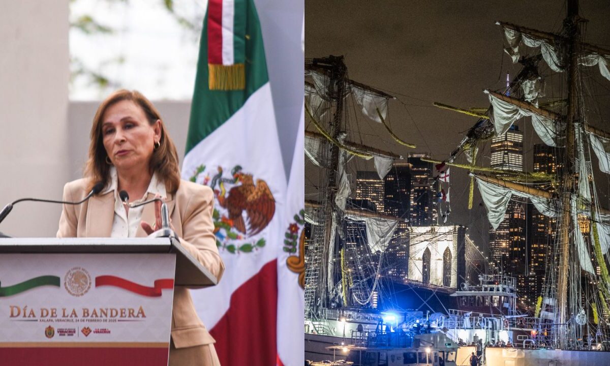 La gobernadora de Veracruz, Rocío Nahle, lamentó el fallecimiento de la cadete veracruzana América Yamilet Sánchez, tras la colisión del buque Cuauhtémoc con el Puente de Brooklyn, en Nueva York,