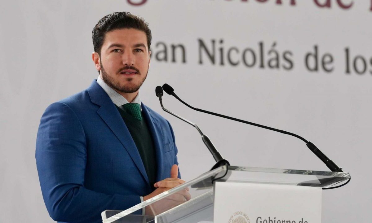 Samuel García Sepúlveda, gobernador de Nuevo León.