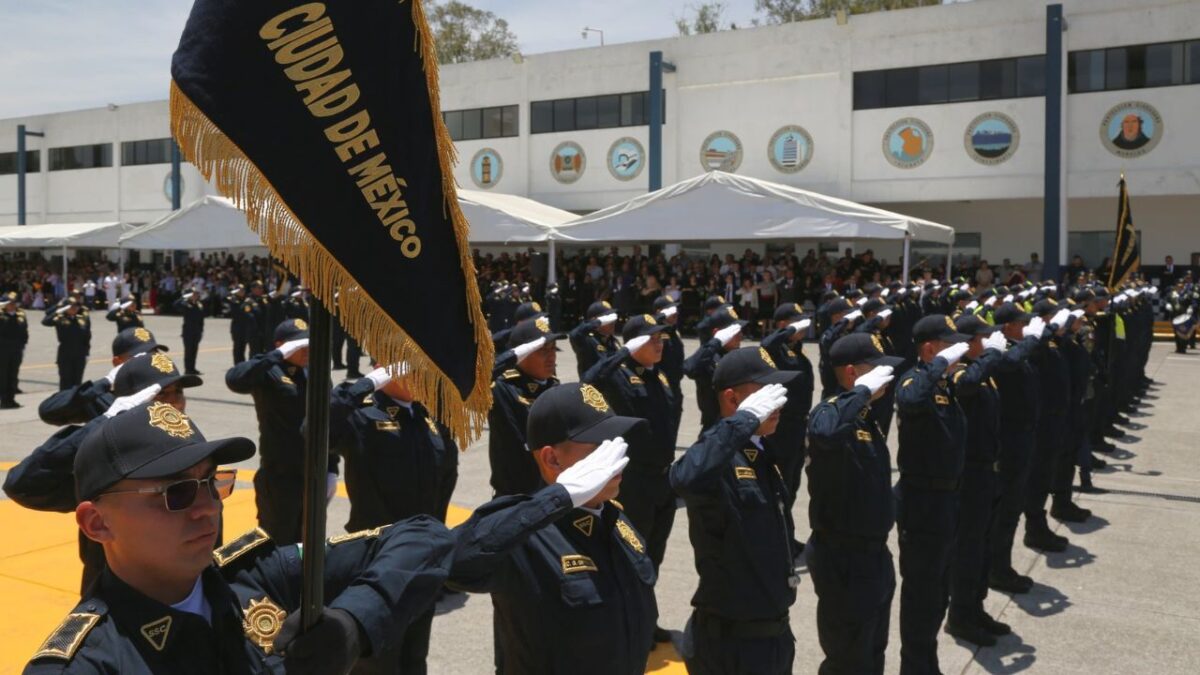 Se graduaron 256 policías con Perfil de Proximidad pertenecientes a la Generación 293 de la Secretaría de Seguridad Ciudadana (SSC).