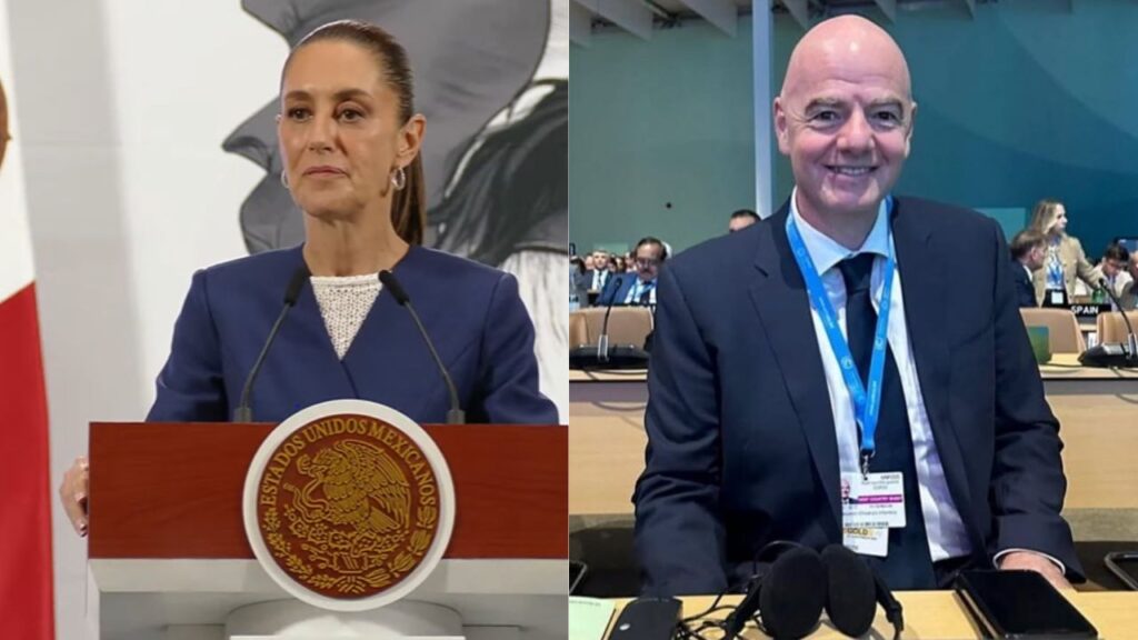 Sheinbaum anuncia que se reunirá con el presidente de la FIFA. Noticias en tiempo real