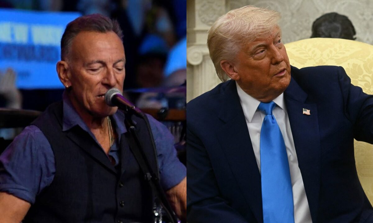 Bruce Springsteen publicó este miércoles un mini álbum grabado en directo que incluye su mensaje contra el gobierno de Donald Trump.