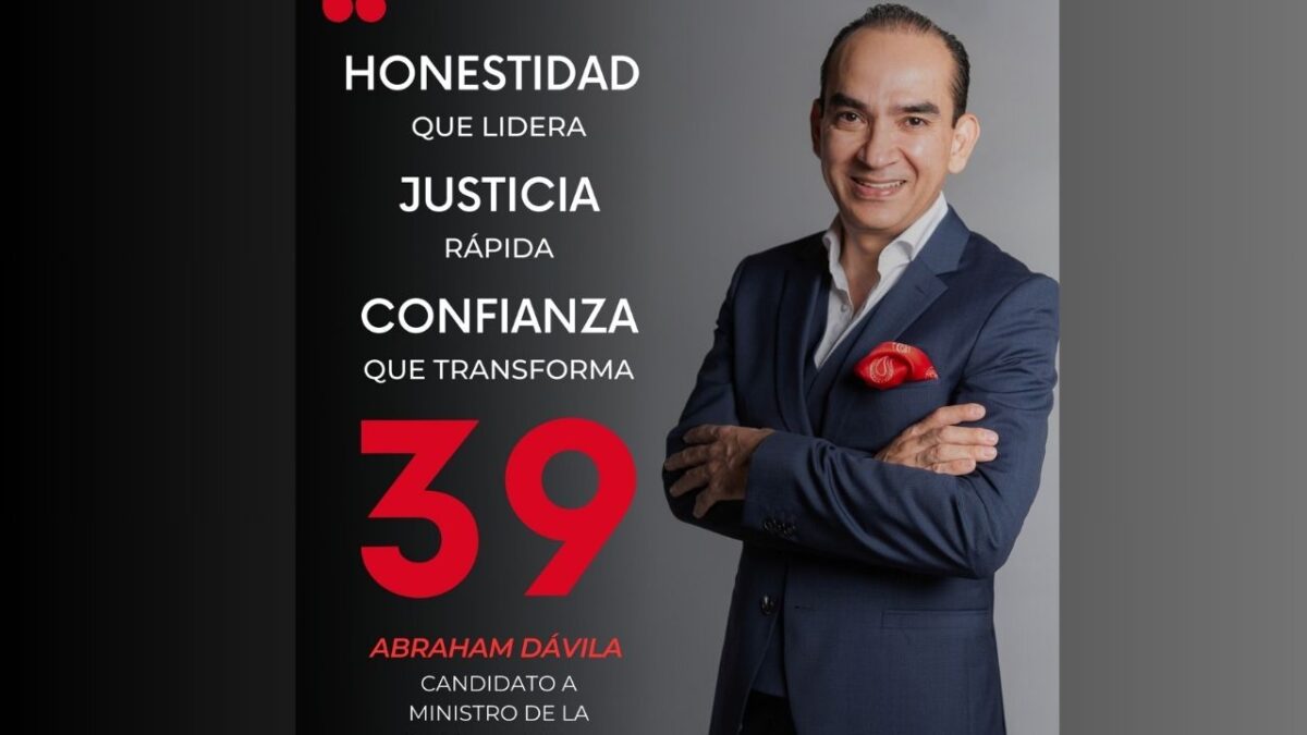 El candidato consideró que el código de conducta de un ministro debe ser las 24 horas para tener una honorabilidad permanente.