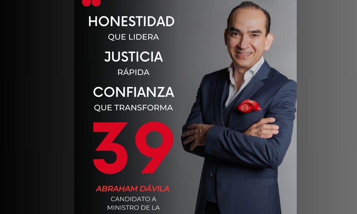 El candidato consideró que el código de conducta de un ministro debe ser las 24 horas para tener una honorabilidad permanente.
