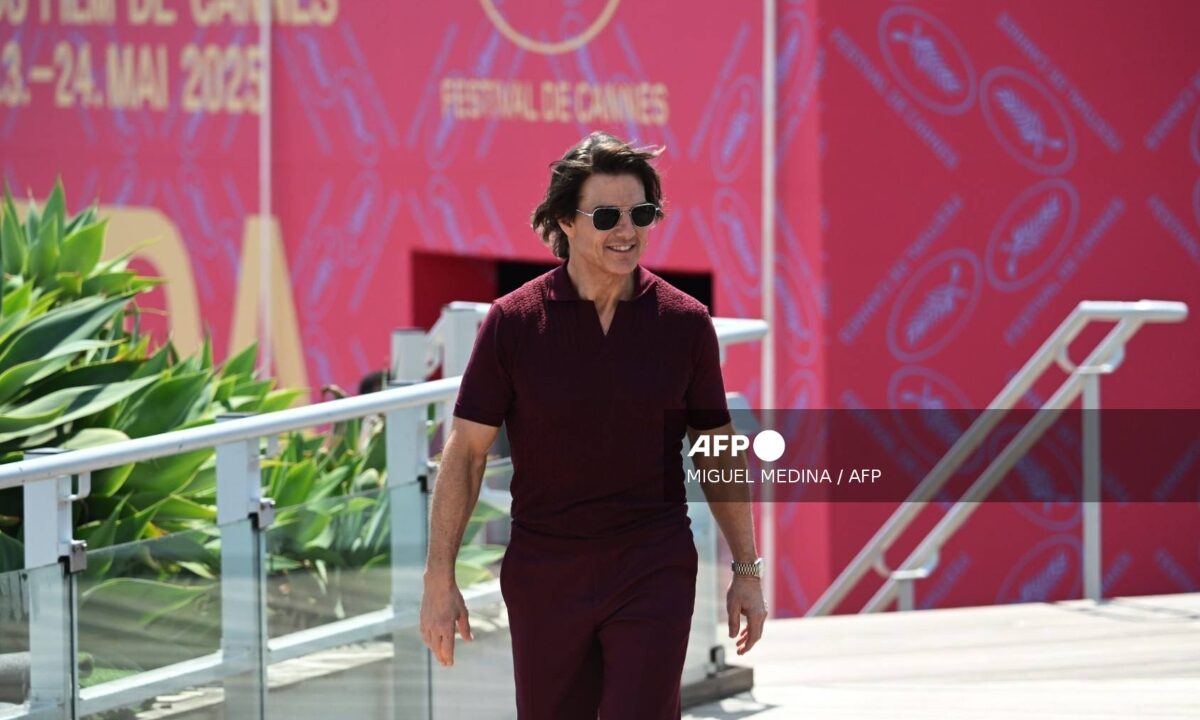 Tom Cruise es la estrella en Cannes hoy