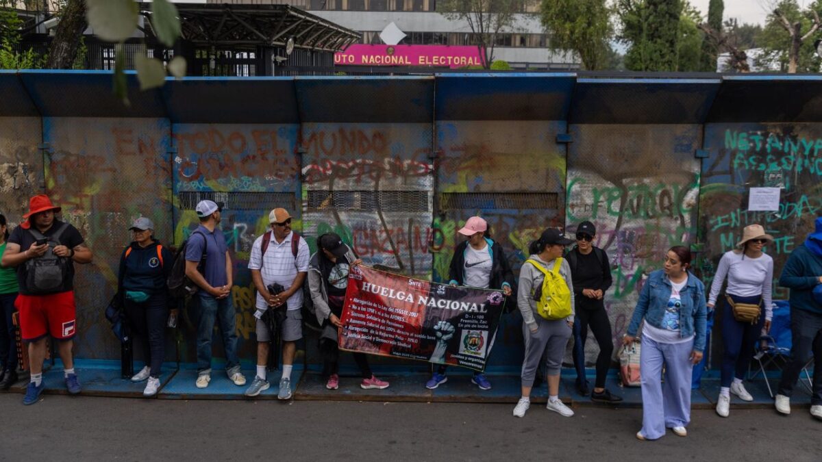 Toma previsiones, la CNTE se movilizará entre Reforma e Insurgentes