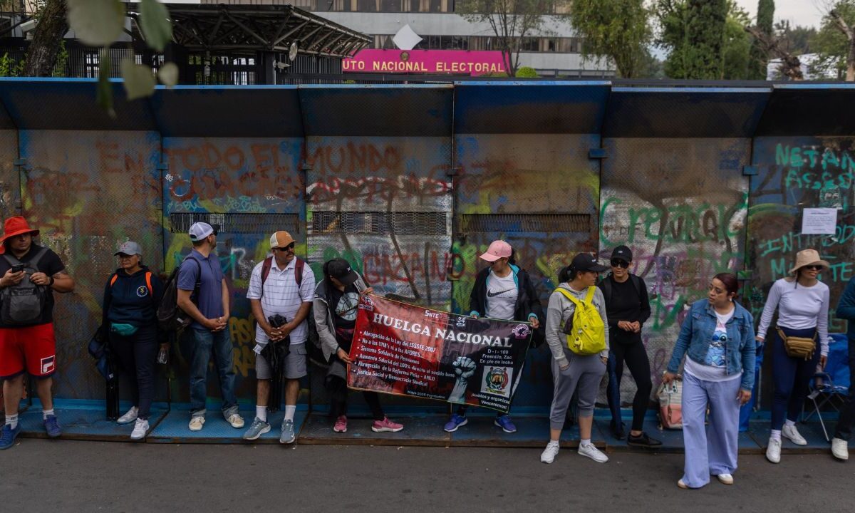 Toma previsiones, la CNTE se movilizará entre Reforma e Insurgentes