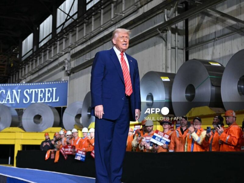 Trump anuncia aumento de aranceles al acero del 25 al 50%